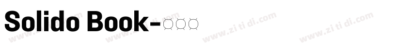 Solido Book字体转换